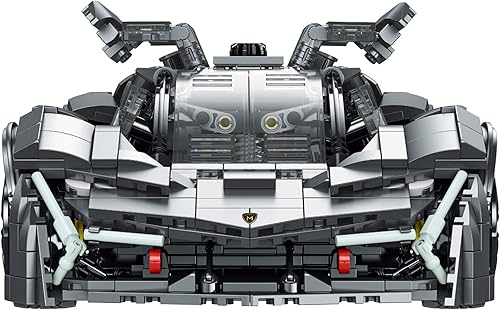 Miniatura 2 de Super Sports Car Building Kit - Leggo Race Car V14 Model Toy, DIY Racing Building Set for Age 14+ Kids, Adults, 1512 Pcs