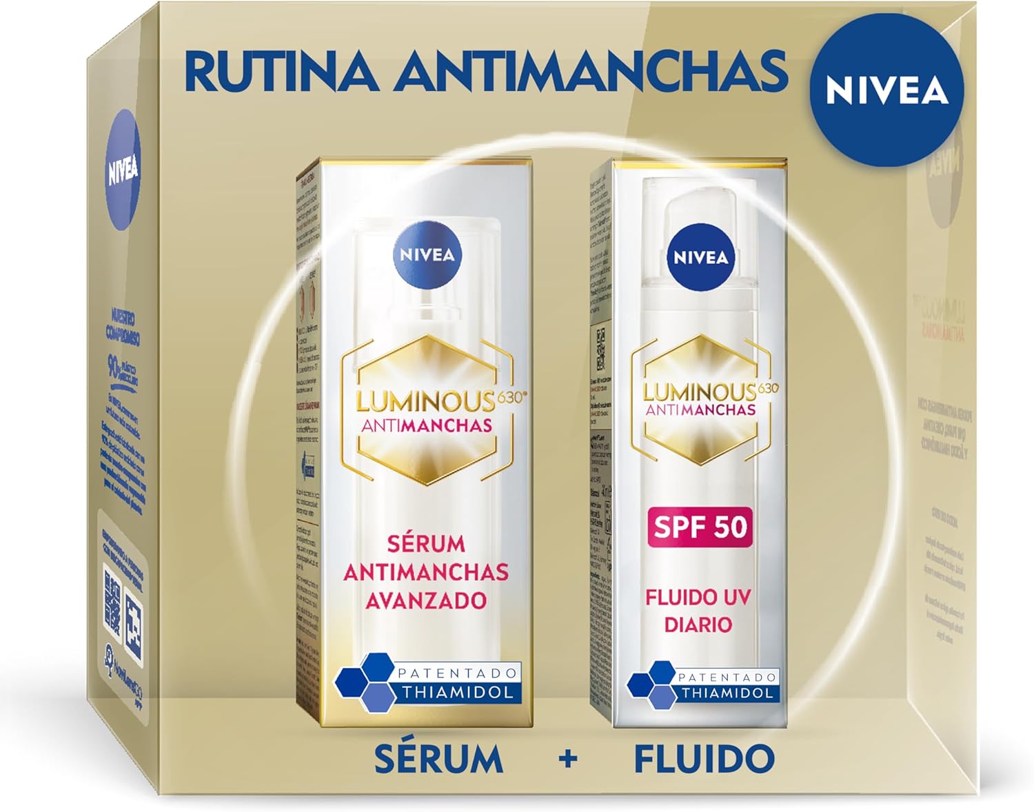 Pack rutina antimanchas Nivea con sérum facial y crema de día por 24,29€ (en compra recurrente)