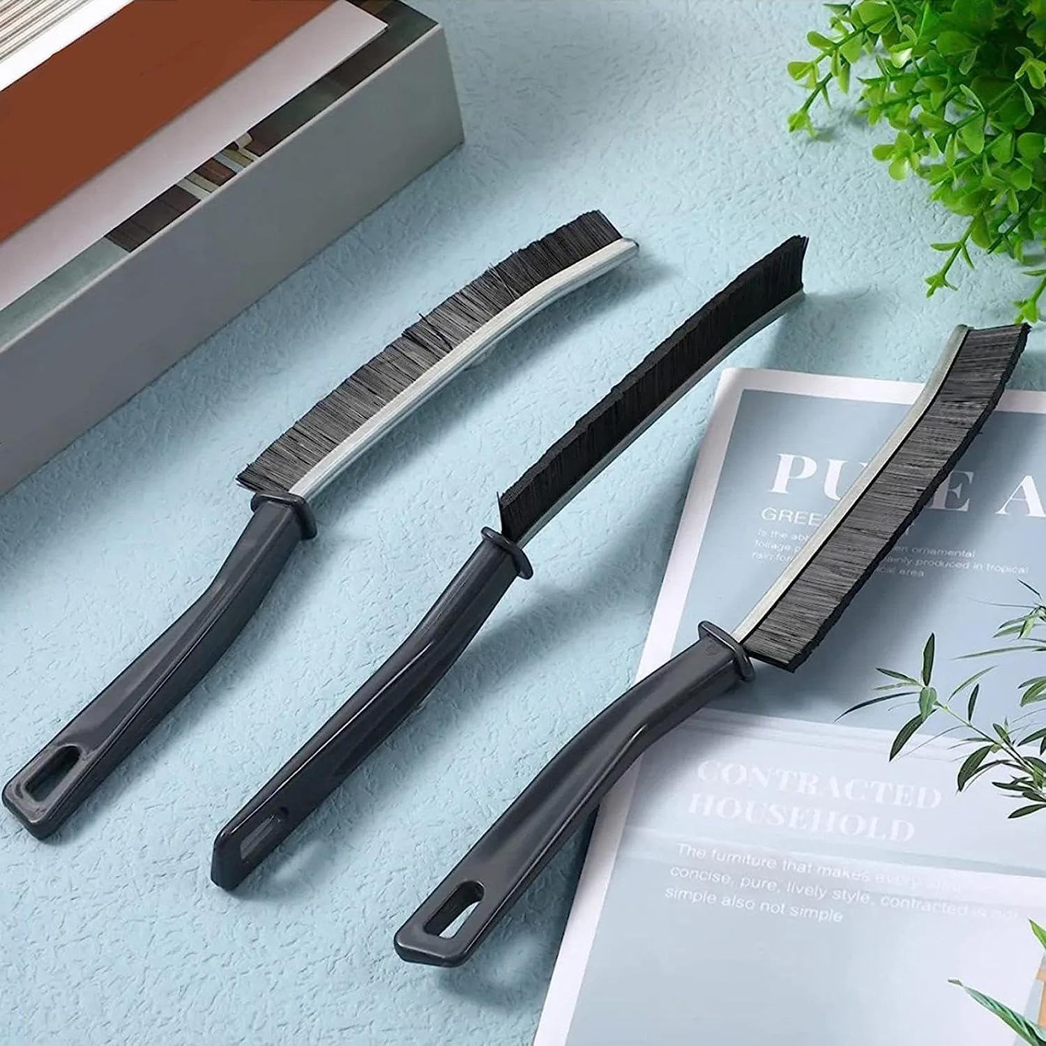 Brosse Crevice - Nettoyeur Multifonction Pour Recoins Et Joints | Idéal Cuisine & Salle De Bain
