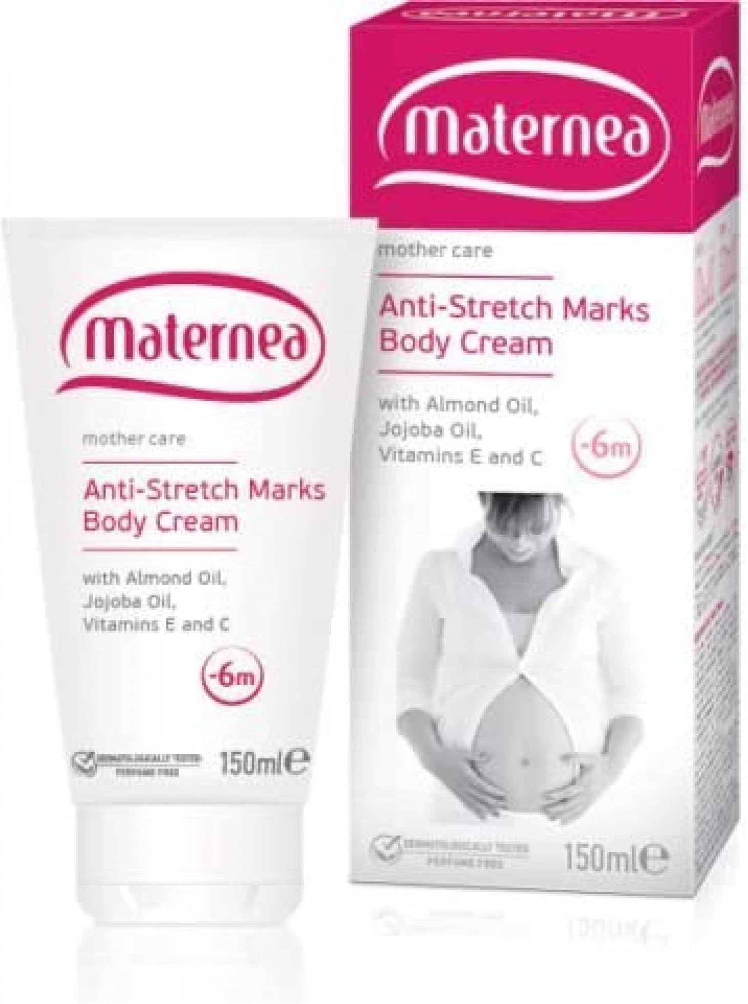 3 Pack Anti Stretch Marks Body Cream During pregnancy 150ml by maternea