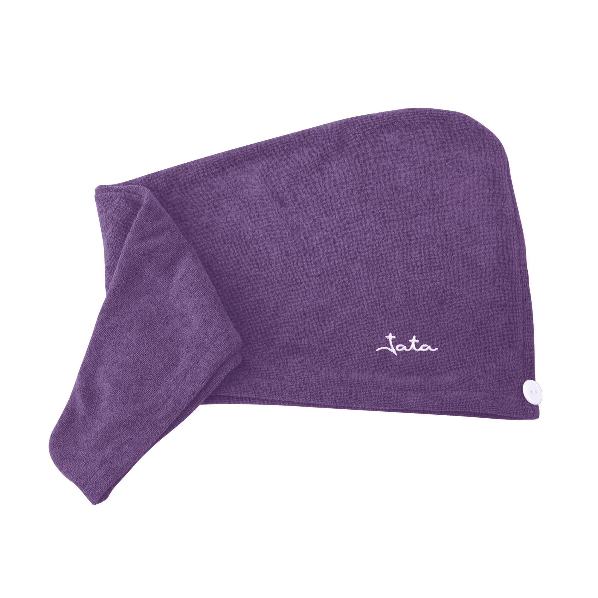 Jata JBSC1430 Haartrockner für Reisen, klein, leistungsstark, 2200 W, 3 Leistungen, schnell trocknend, zusammenklappbarer Griff, mit Etui, inkl. Mikrofaser-Turban-Handtuch, Schwarz