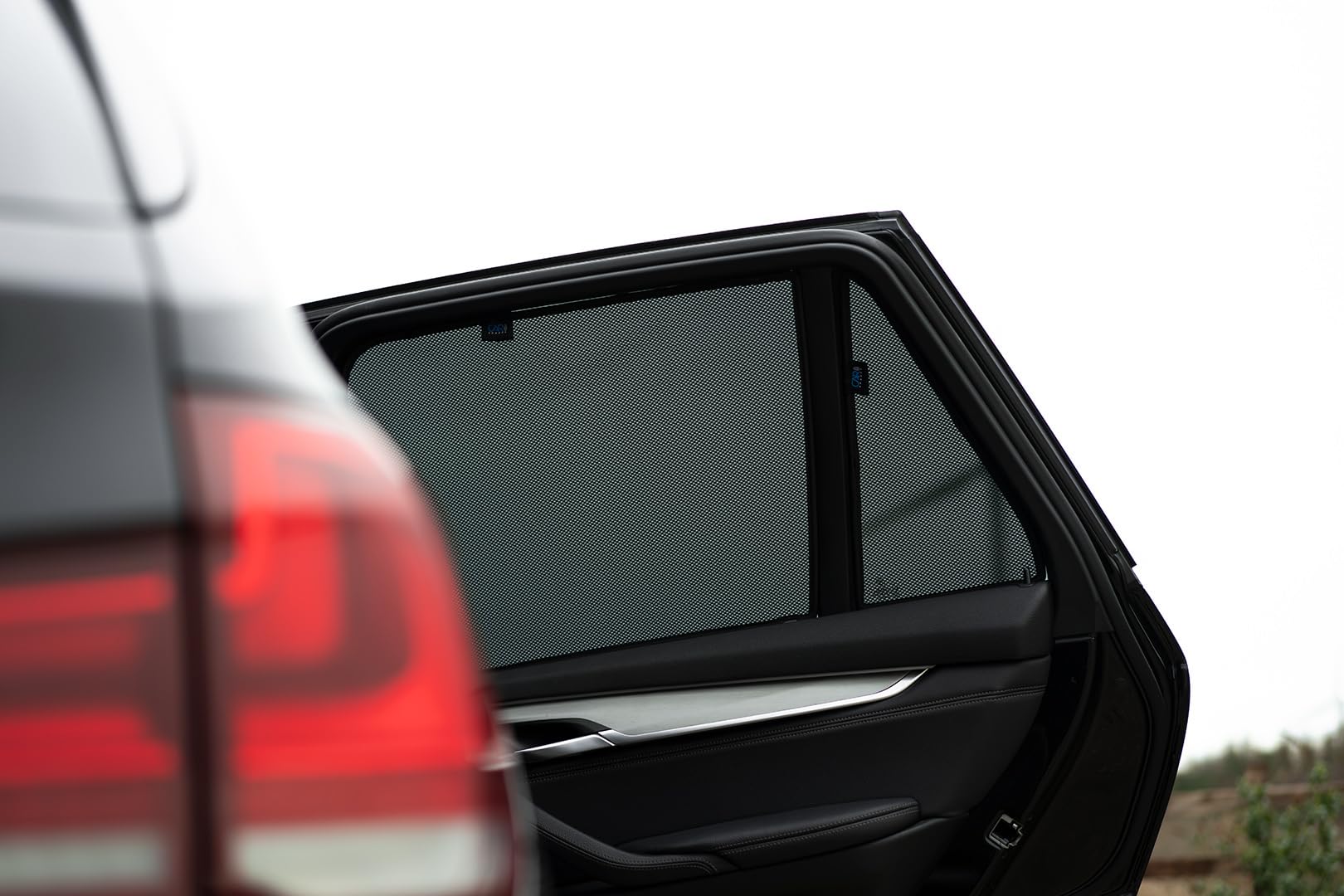 CAR SHADES Set (Porte Laterali Posteriori) Compatibile con BMW X5 (F15) 2013-2018 (4-Parti) Tendine Parasole su Misura