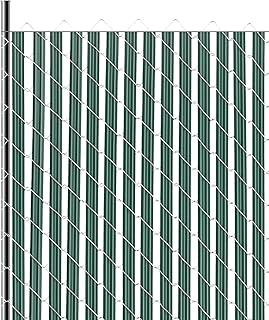 VEVOR Bottom Locking Privacy Slats, Single-Wall Vertical Bottom-Locking ...