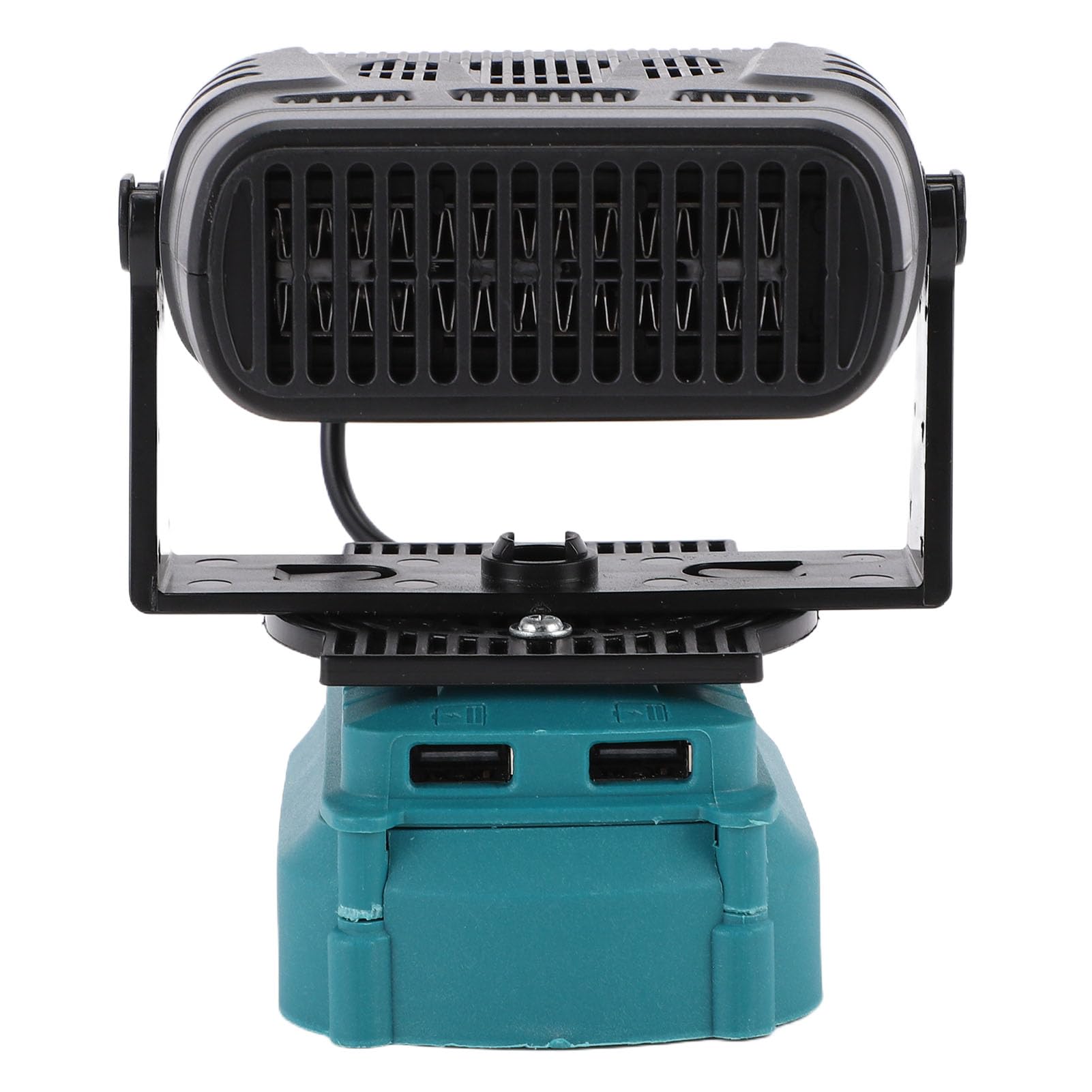 Constant Temperature Space Heater Portable 200W Electric Heater with 2 Temp Settings and Dual USB Ports Fit for
