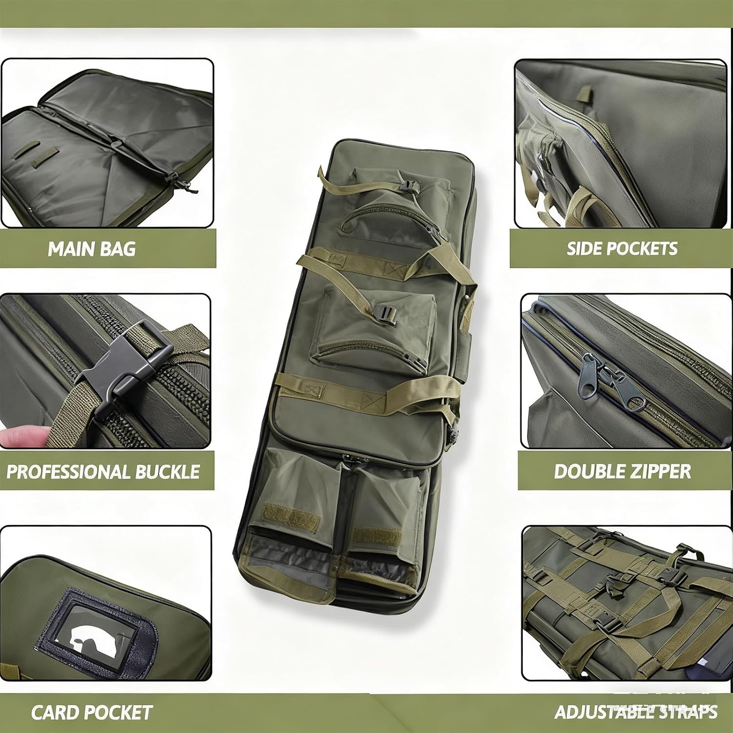 1.2M/1M/0.85M Tactical Case - Airsoft Paintball Bag For CS Shooting