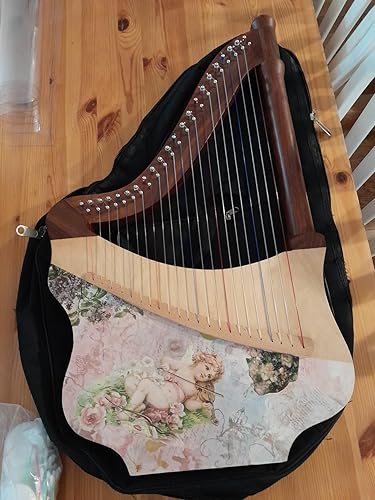 【美品】Mid-East Lute Harpリュートハープ　22弦　専用ケース付 Amazon.co.jp: Lute Harp リュート ハープ Roosebeck社【並行輸入