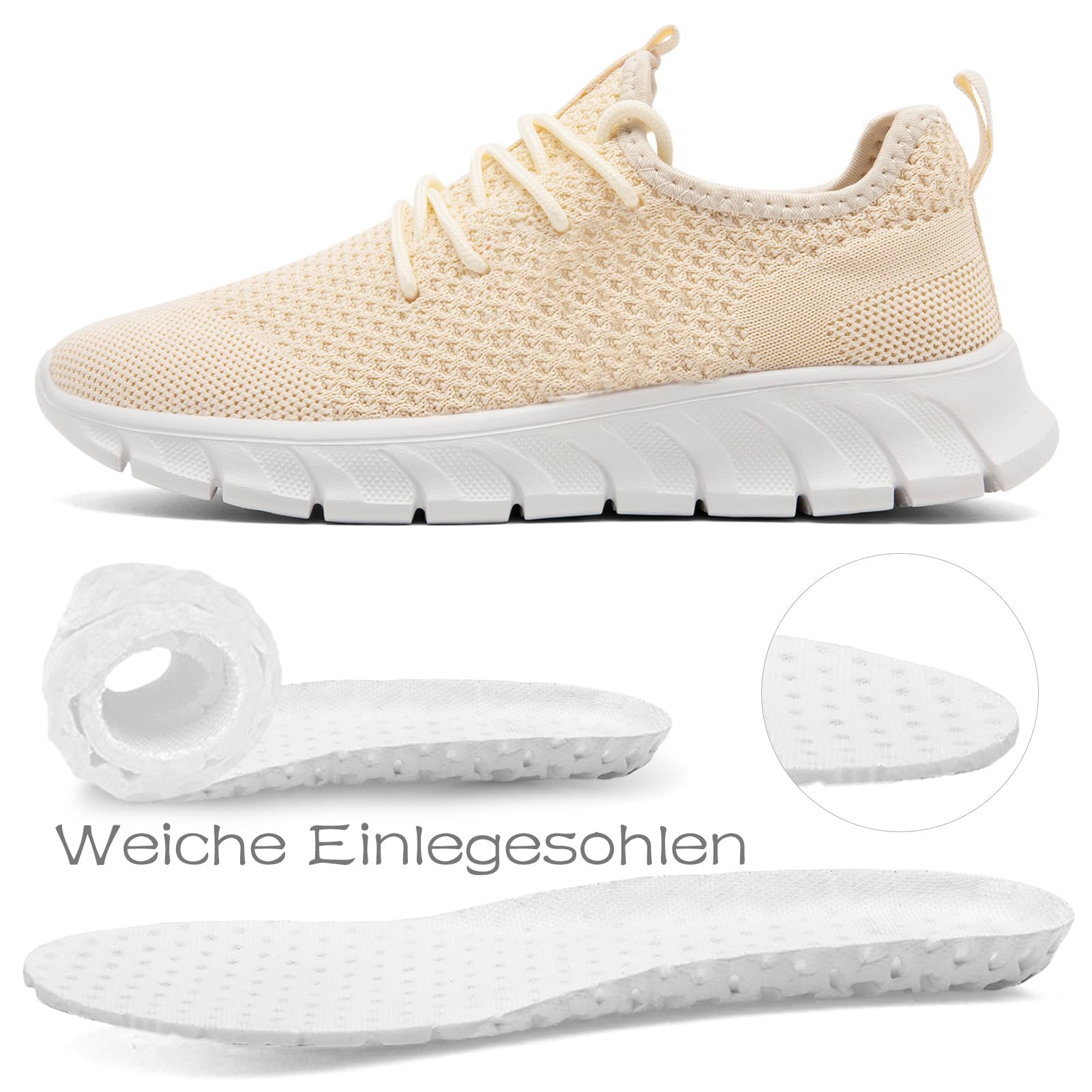 Donna Scarpe da Running Ginnastica Camminata Sportive Trekking Tennis Trail Jogging Palestra Mesh Basket Sport Outdoor Fitness Sport Platform Sneakers