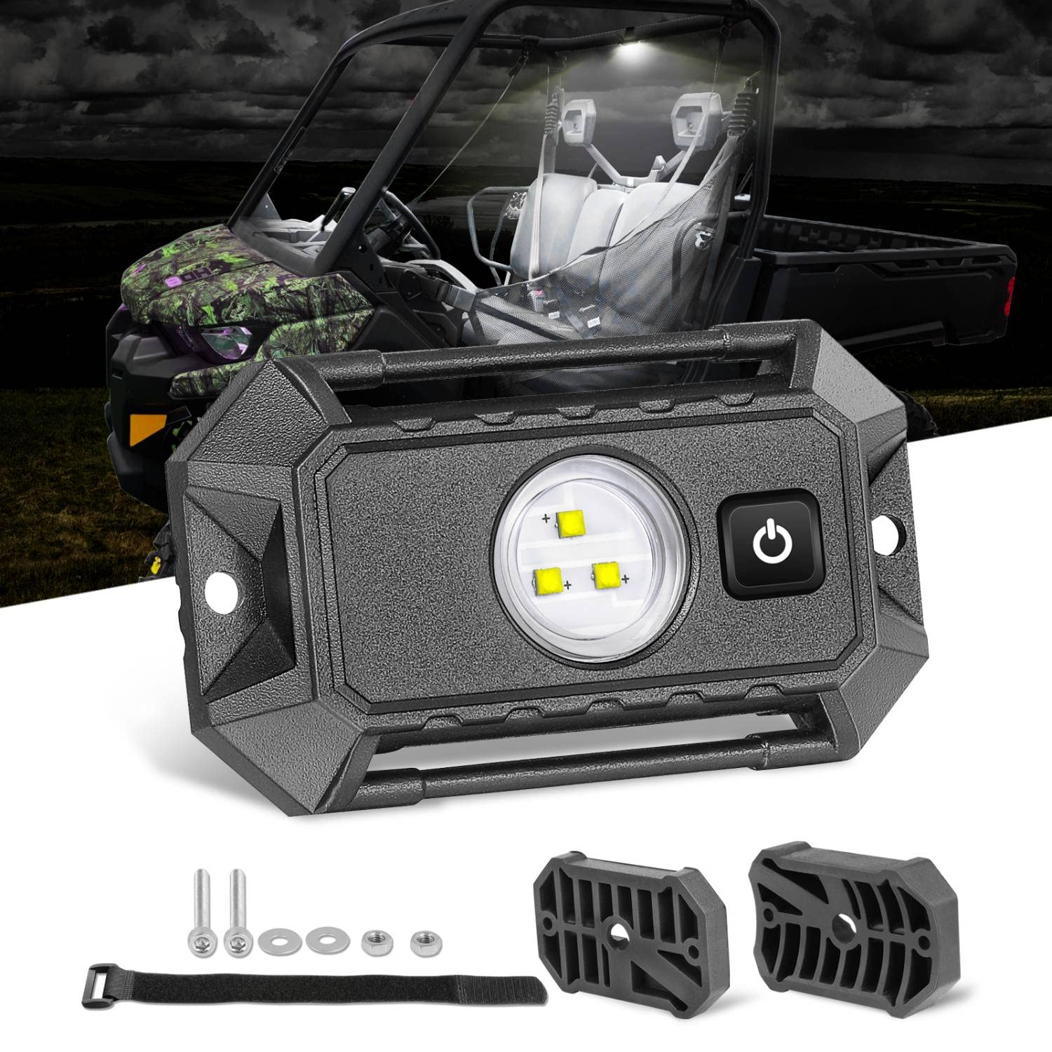 Buy Nirider UTV Dome Light with Switch Roll Bar LED Light Utility Roll