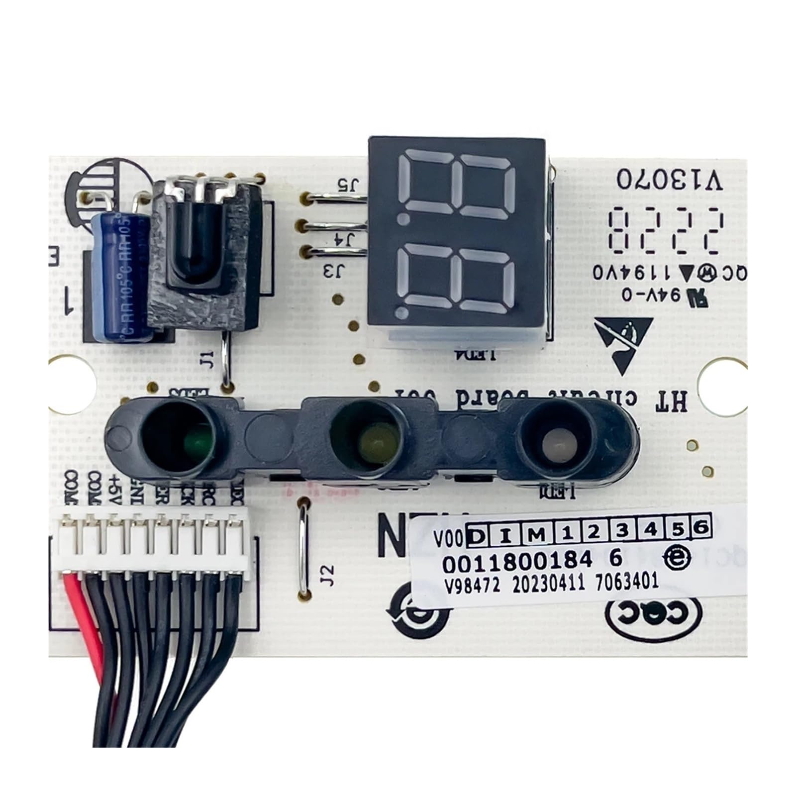 0011800184 Indoor Unit Signal Receiving Control Board ，Compatible For Haier，Air Conditioner Display PCB Conditioning Parts Air Inverter Assembly