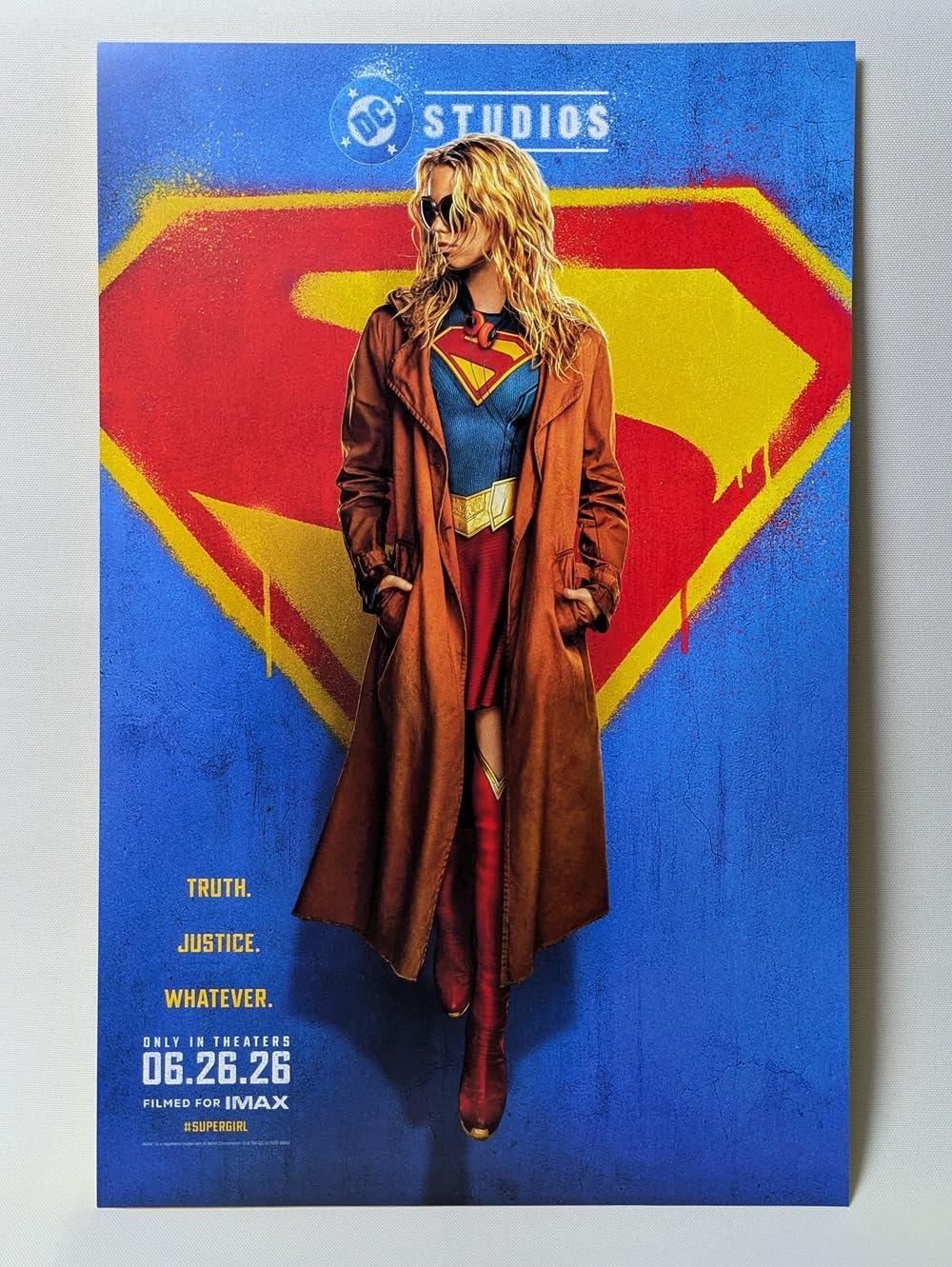 Amazon.co.jp: 映画ポスター スーパーガール Supergirl 11×17インチ