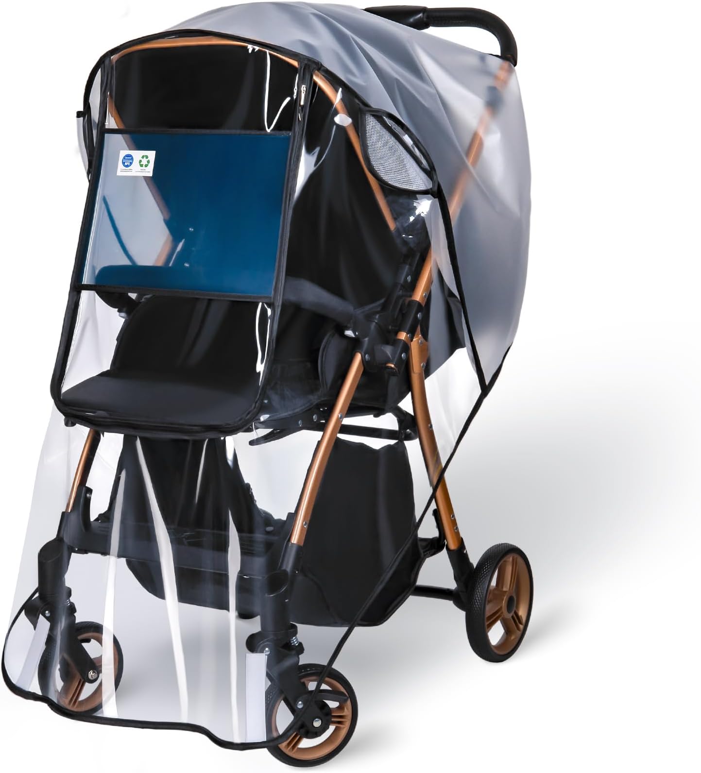 Stroller Rain Cover,Universal Stroller Accessory,Waterproof,Windproof Protection,Protect from Dust Snow,Baby Travel Weather Shield