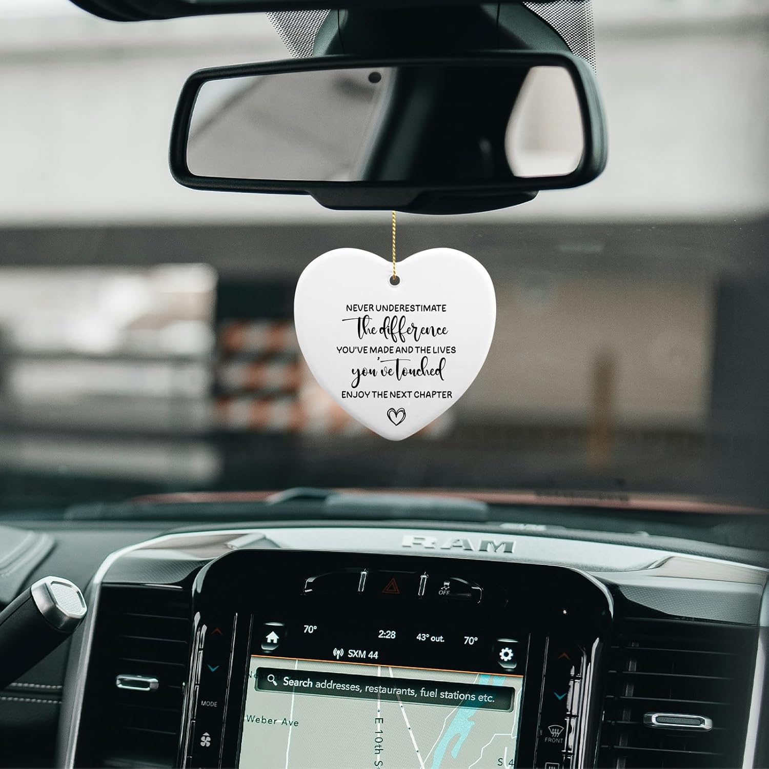 Farewell Ceramic Heart Keepsake for Friends - Goodbye Gift for Coworkers Leaving, Going Away Present for Women, Boss, Employee, Leader, Colleague - Image 4