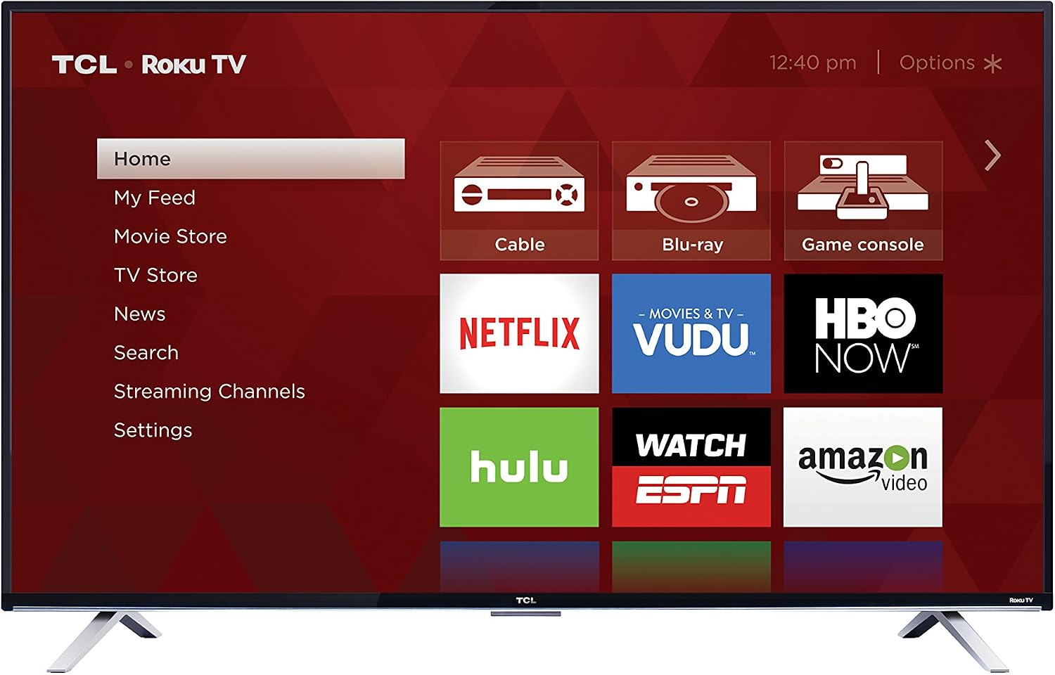 TCL 55US5800 55-Inch 4K Ultra HD Roku Smart LED TV (2016 Model)