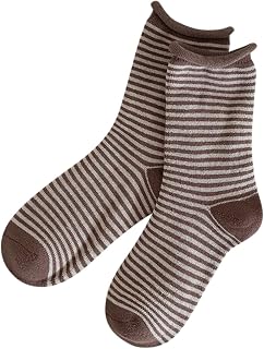 Luo-yes Womens To Keep Warm Sock Stripe Lightweight Cotton Athletic Socks Socks Adult