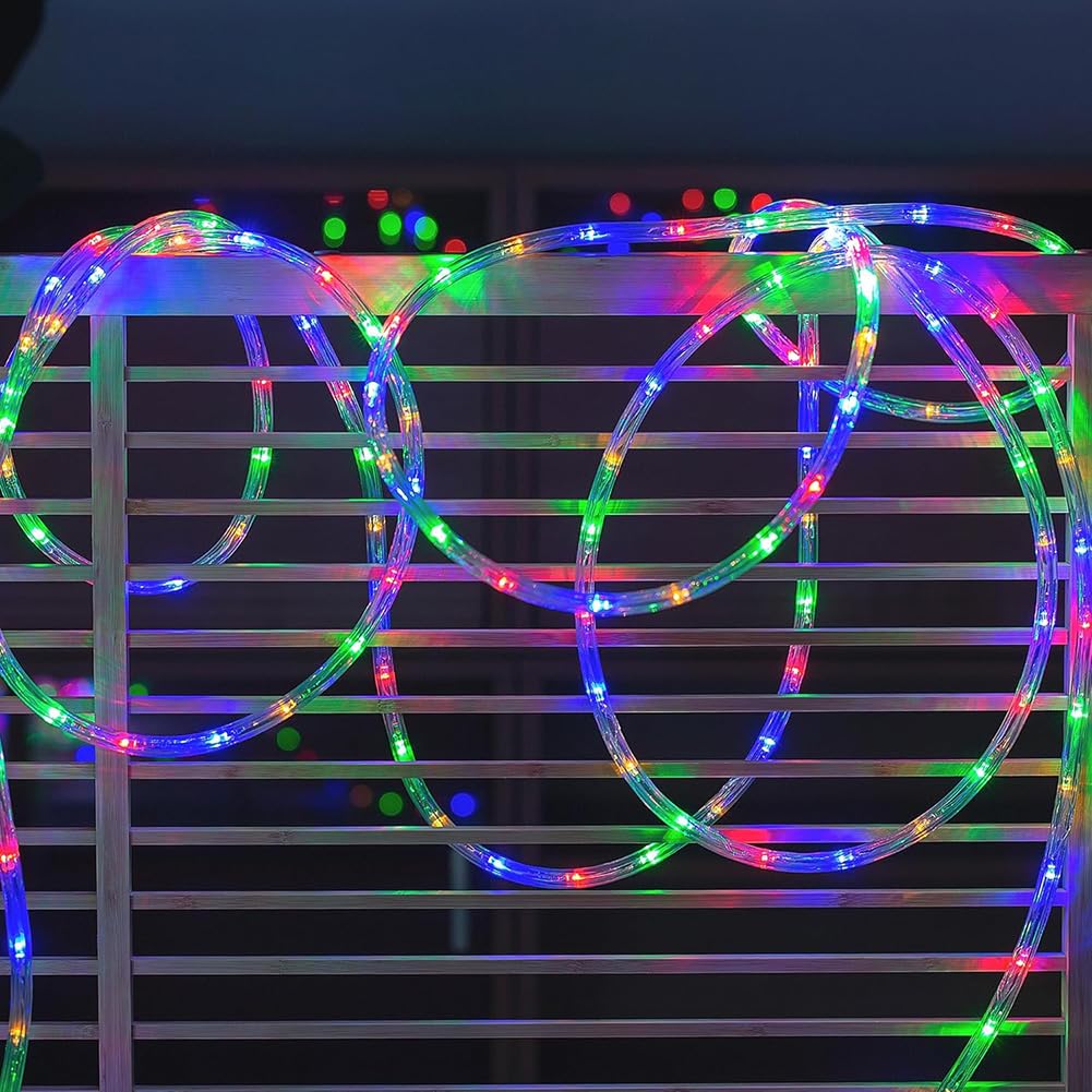 Guirlande lumineuse LED pour intérieur et extérieur, étanche, éclairage décoratif pour jardin, terrasse, fête, 15 m