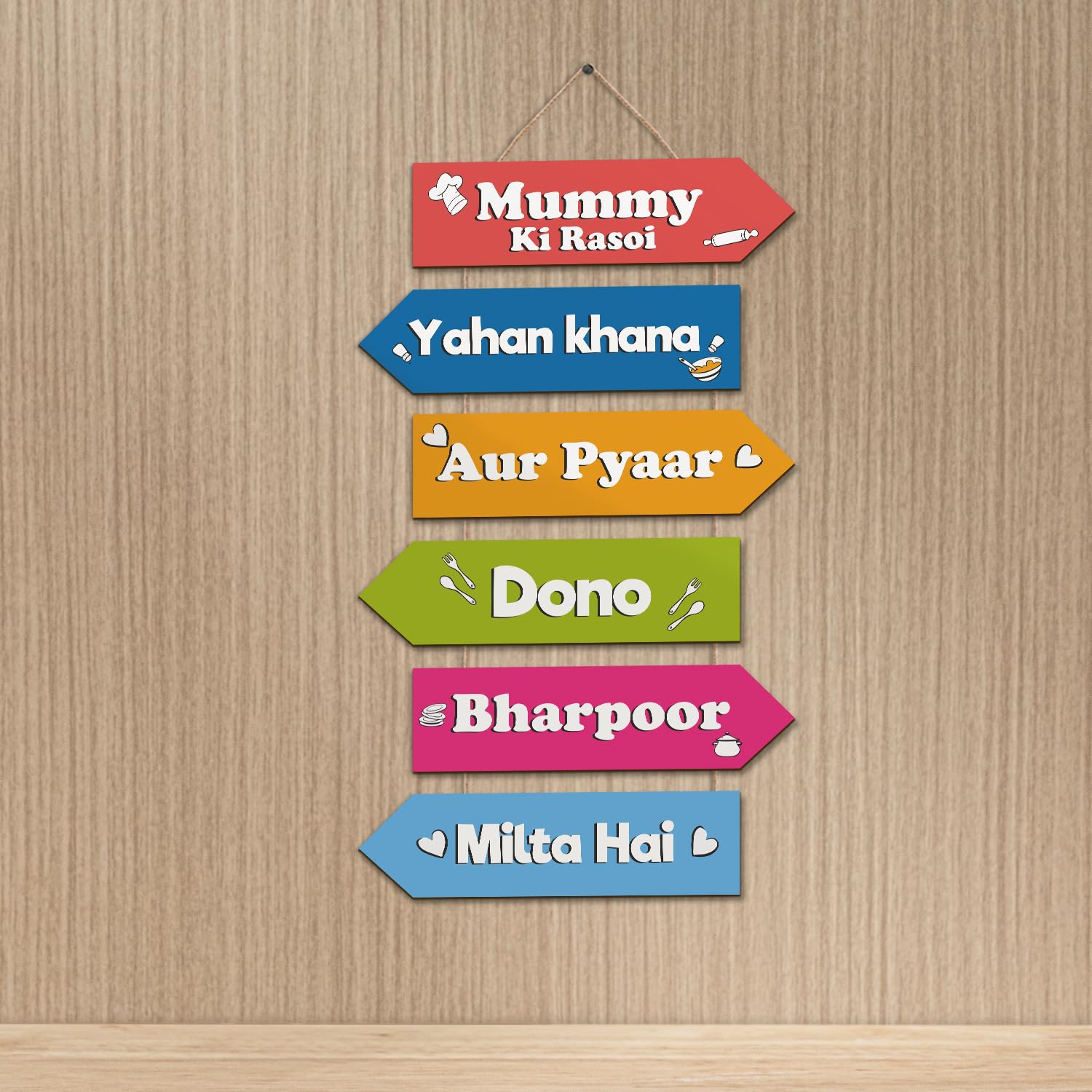 PAPER PLANE DESIGN Wall Hanging for home décor. Decoration piece for living room Style A3 (D)