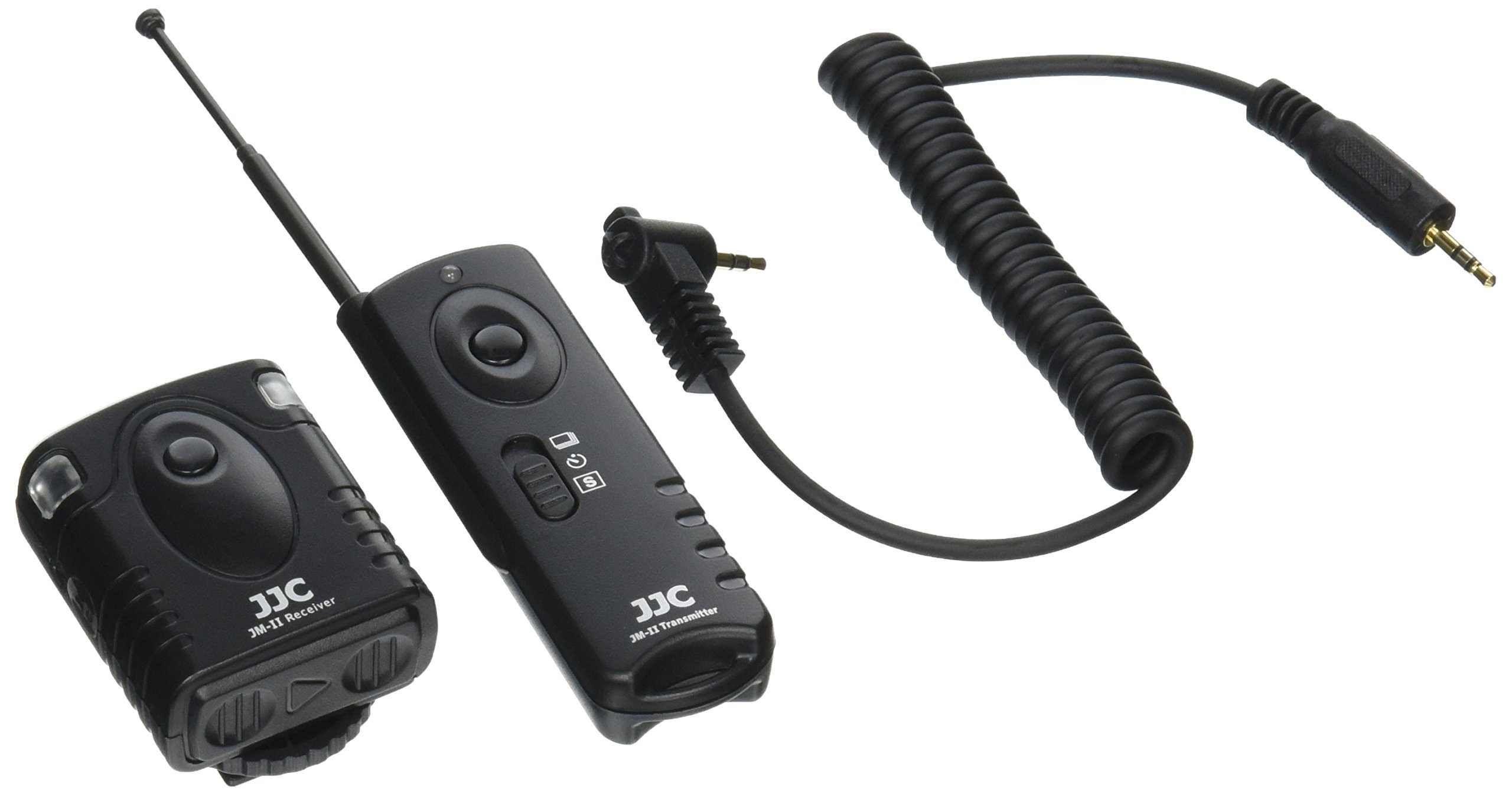 JJC JM-CII Kabellose Fernbedienung mit Mini-Klinkenbuchse für Canon DSLR-Kamera