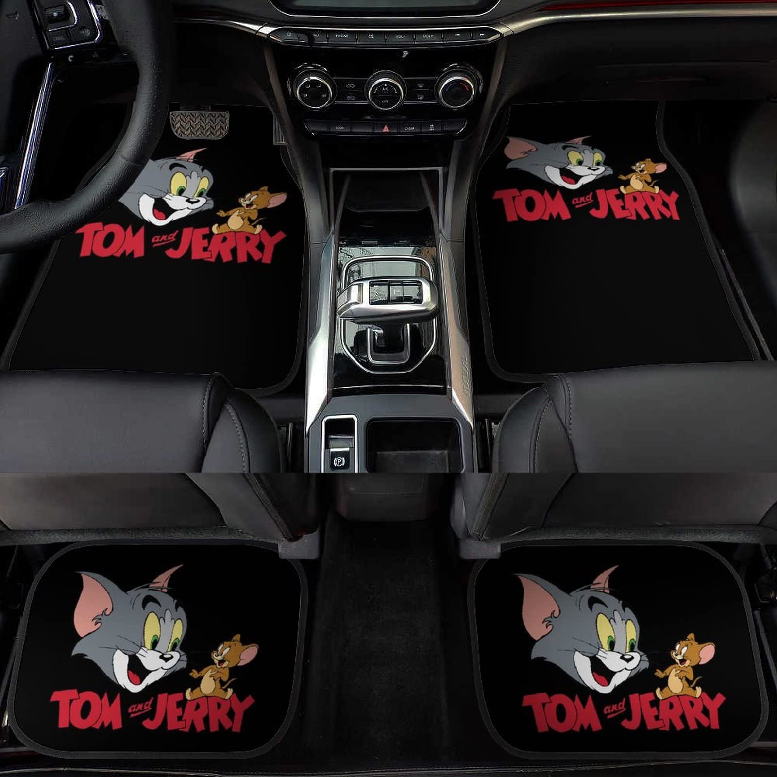 Amazon | カーマット トムとジェリー 車用フロアマット ノンスリップ 1 