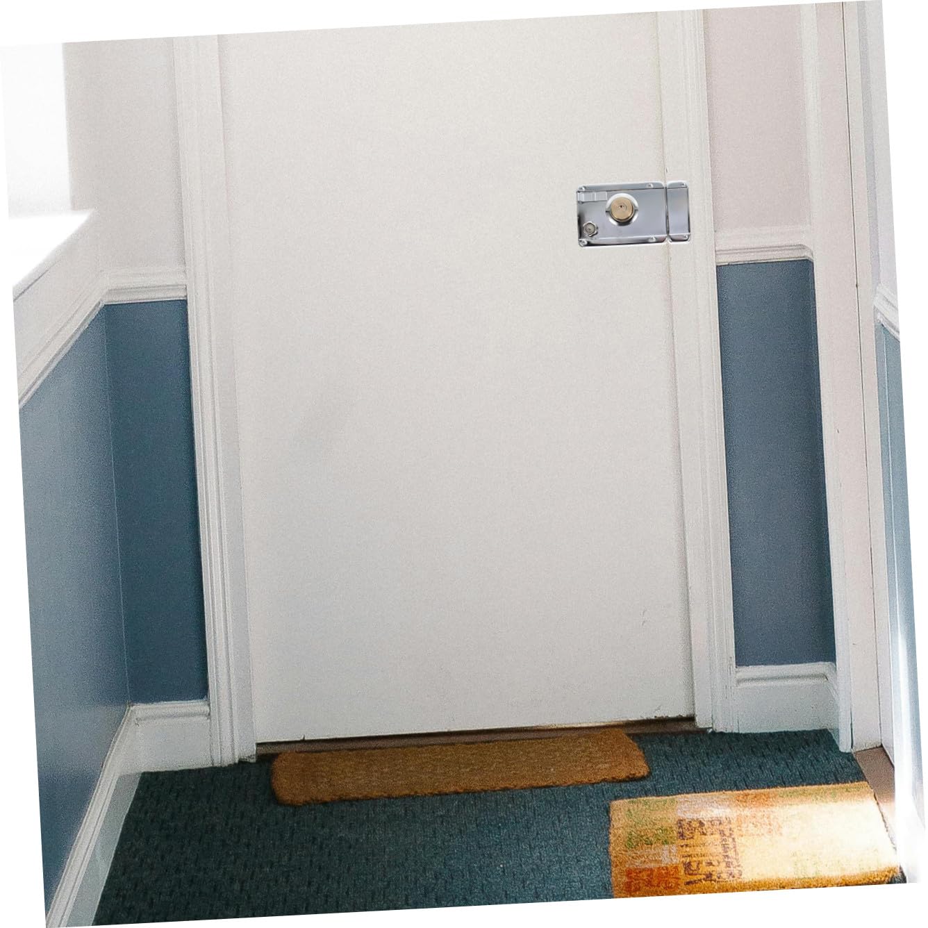 Artibetter 1set Serratura Per Porta Inossidabile Con Chiusura Catenaccio Sicurezza Antifurto Per Porte Da Camera Design e Apertura Resistente e Pratica Per La Tua Casa