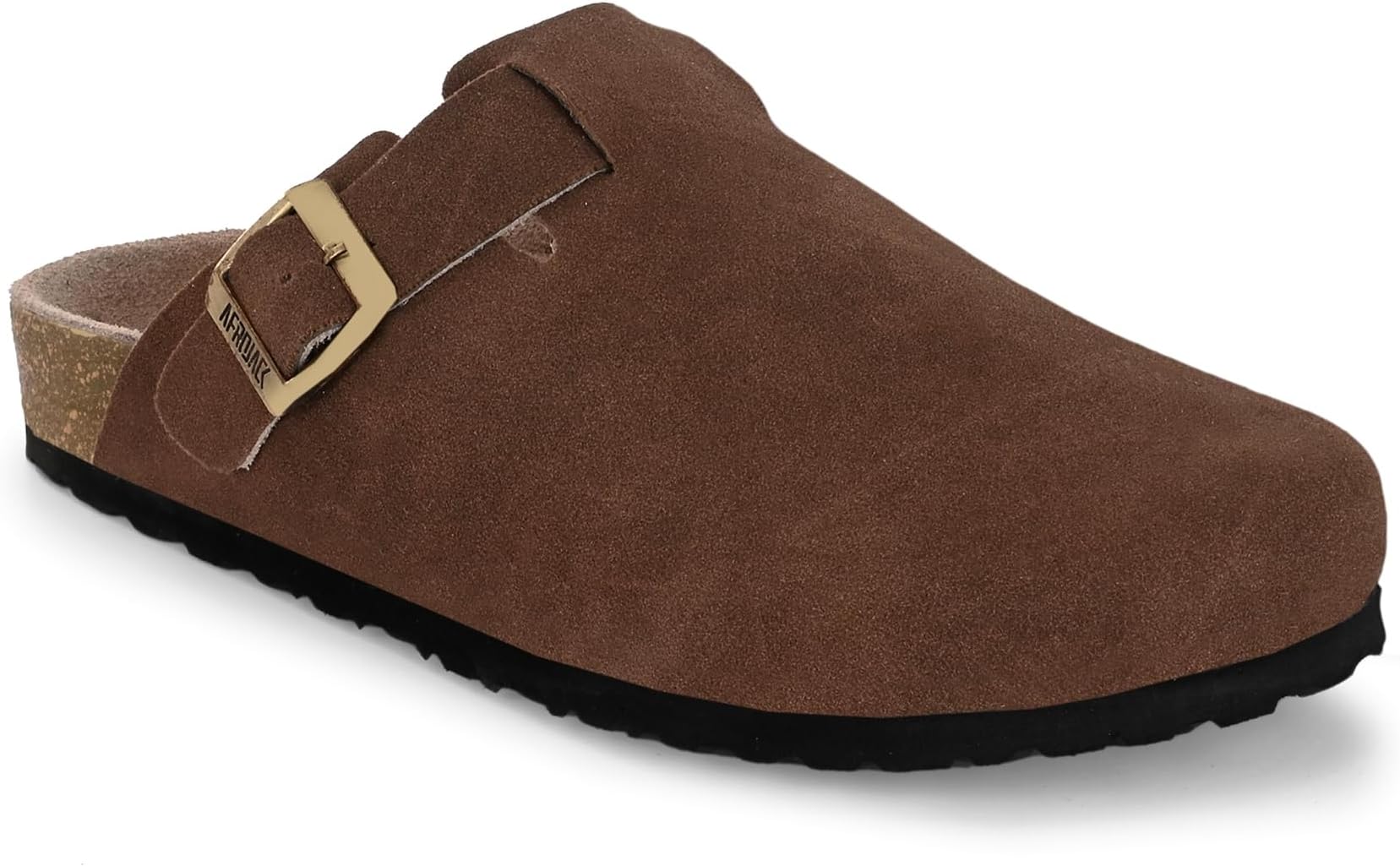 AFROJACKMen's Leather Sandals Lightweight With EVA Sole