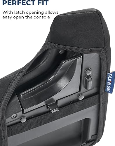 Miniatura 3 de ISSYAUTO Funda de consola central compatible con Subaru Crosstrek 2018-2023Impreza 2017-2023, cubierta de tapa de reposabrazos de neopreno para