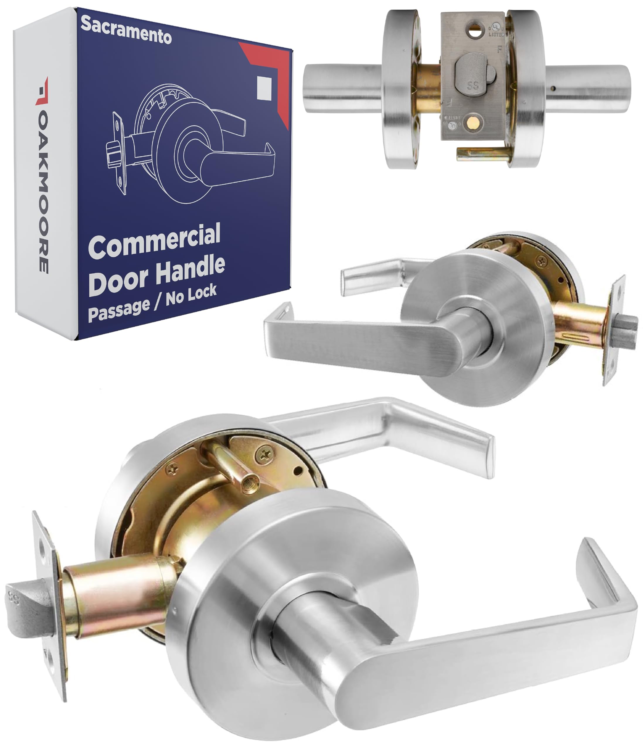 Heavy Duty Commercial Door Handle - Keyed Alike -12
