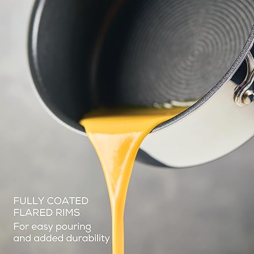 Miniatura 6 de Circulon C1 Series C1 - Cacerola de inducción antiadherente de acero inoxidable con tecnología ScratchDefense con tapa, apta para utensilios de