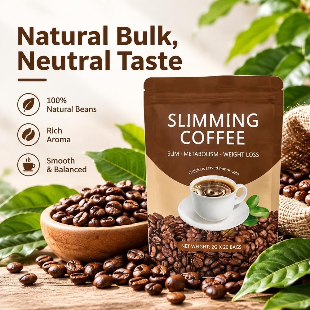 Café Negro Instantáneo En Polvo, For Ceto Y Control De Peso