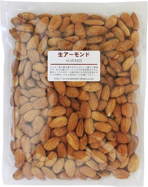 Amazon パイオニア企画 生アーモンド 430g パイオニア企画 製菓用ナッツ 種 通販
