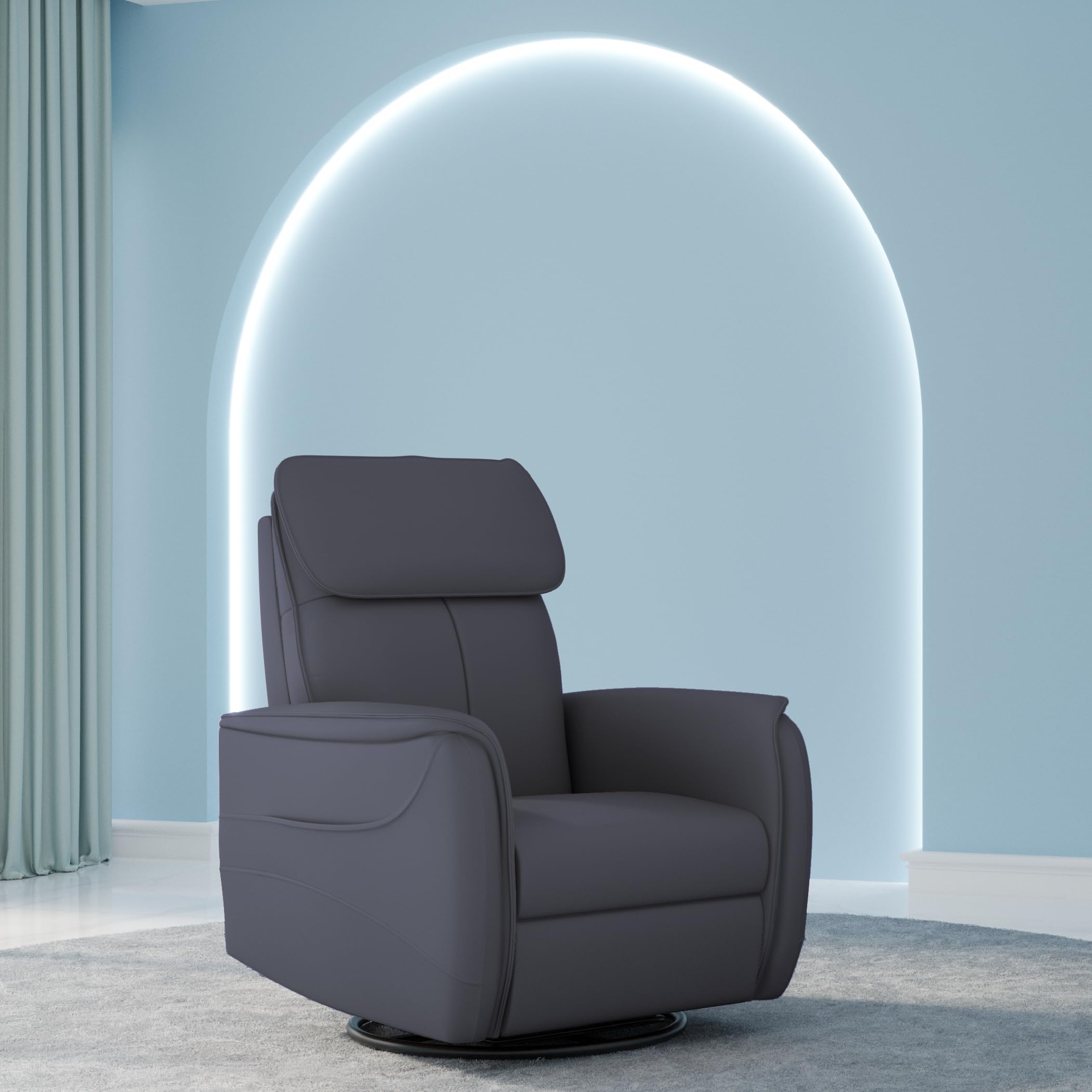 Luxe Pro Motorised Recliner – The Sleep Co – Zero‑Gravity, 270° Revolve