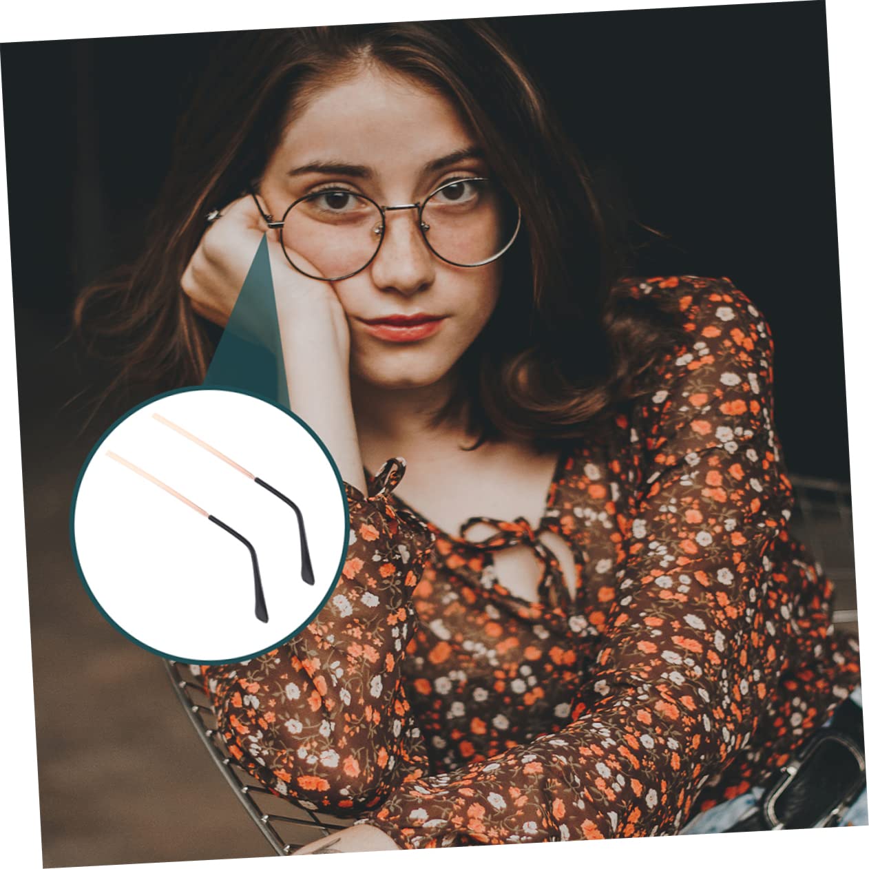 Hemobllo 10paires Jambes De Lunettes Universelles Métal Remplacement De Bras De Lunettes Accessoires Antidérapants Pour Montures Élégant Et