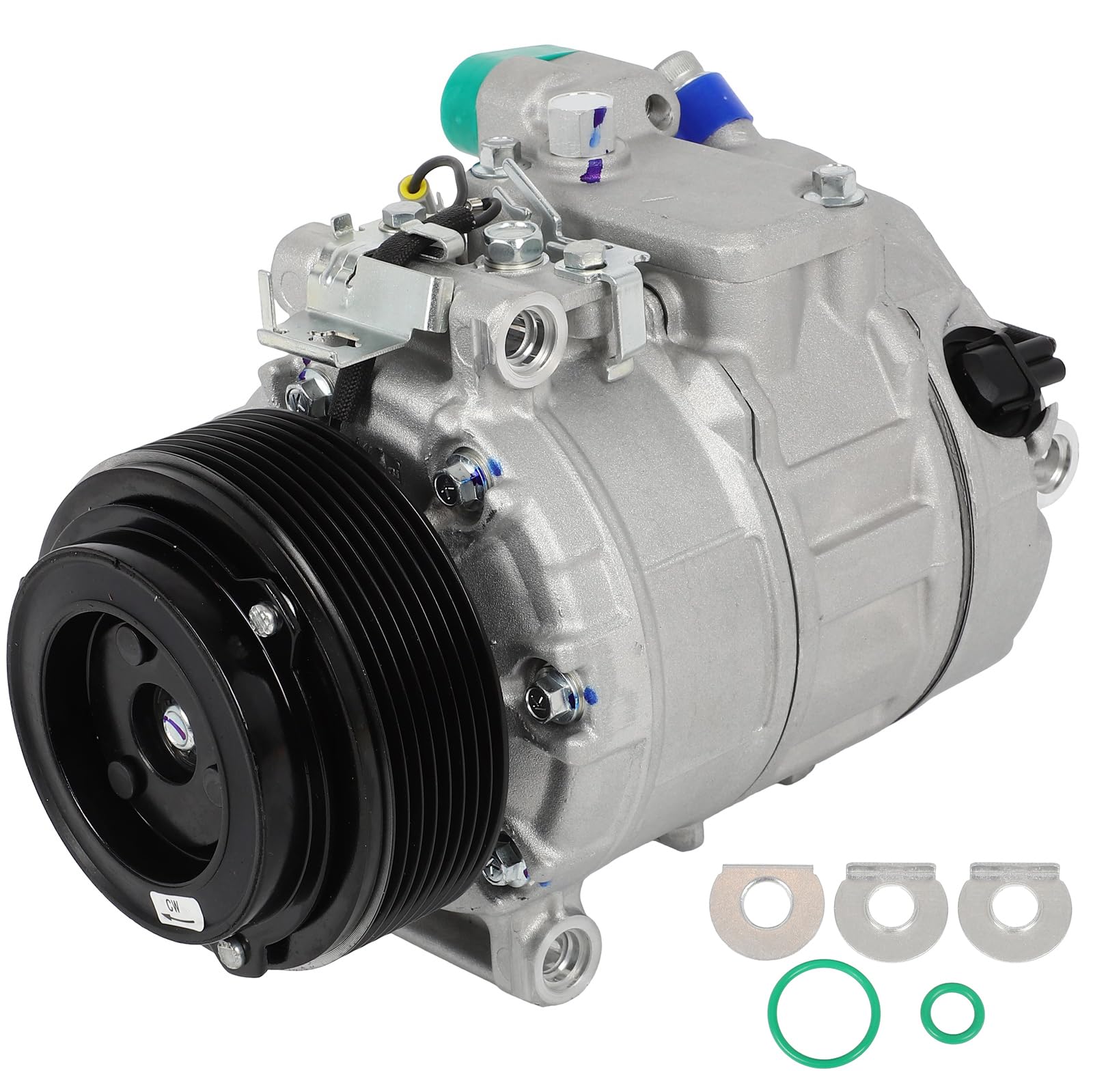 ECCPP AC Compressor Fit for BMW 528i 3.0L 2011 AC Compressor with Clutch
