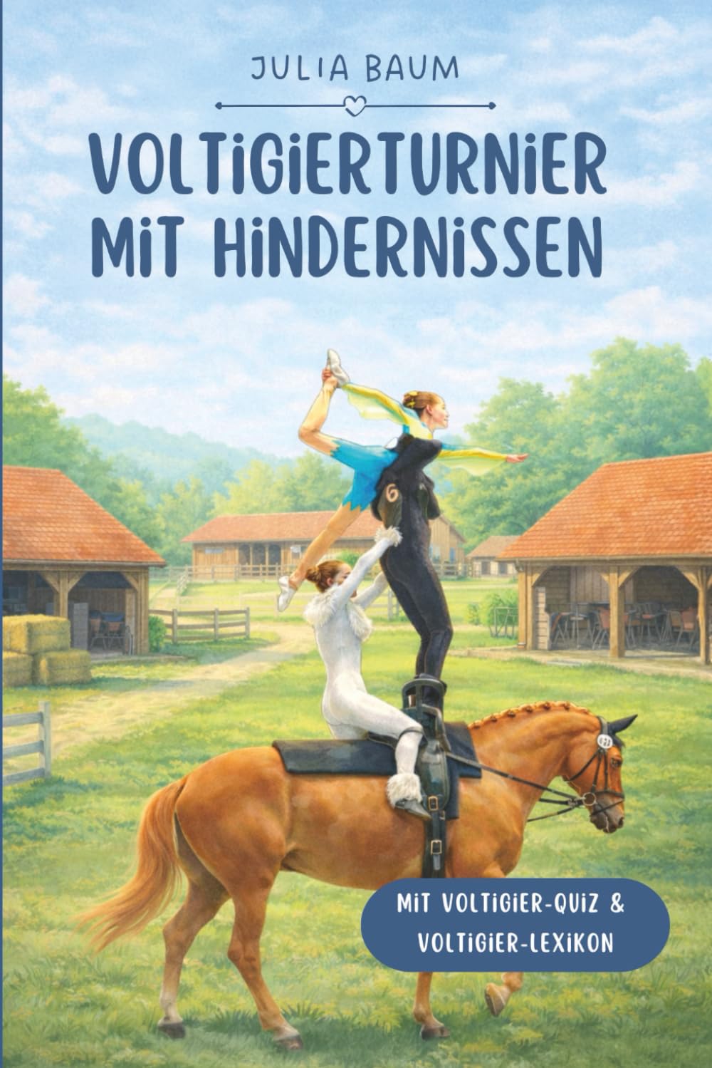 Voltigierturnier mit Hindernissen