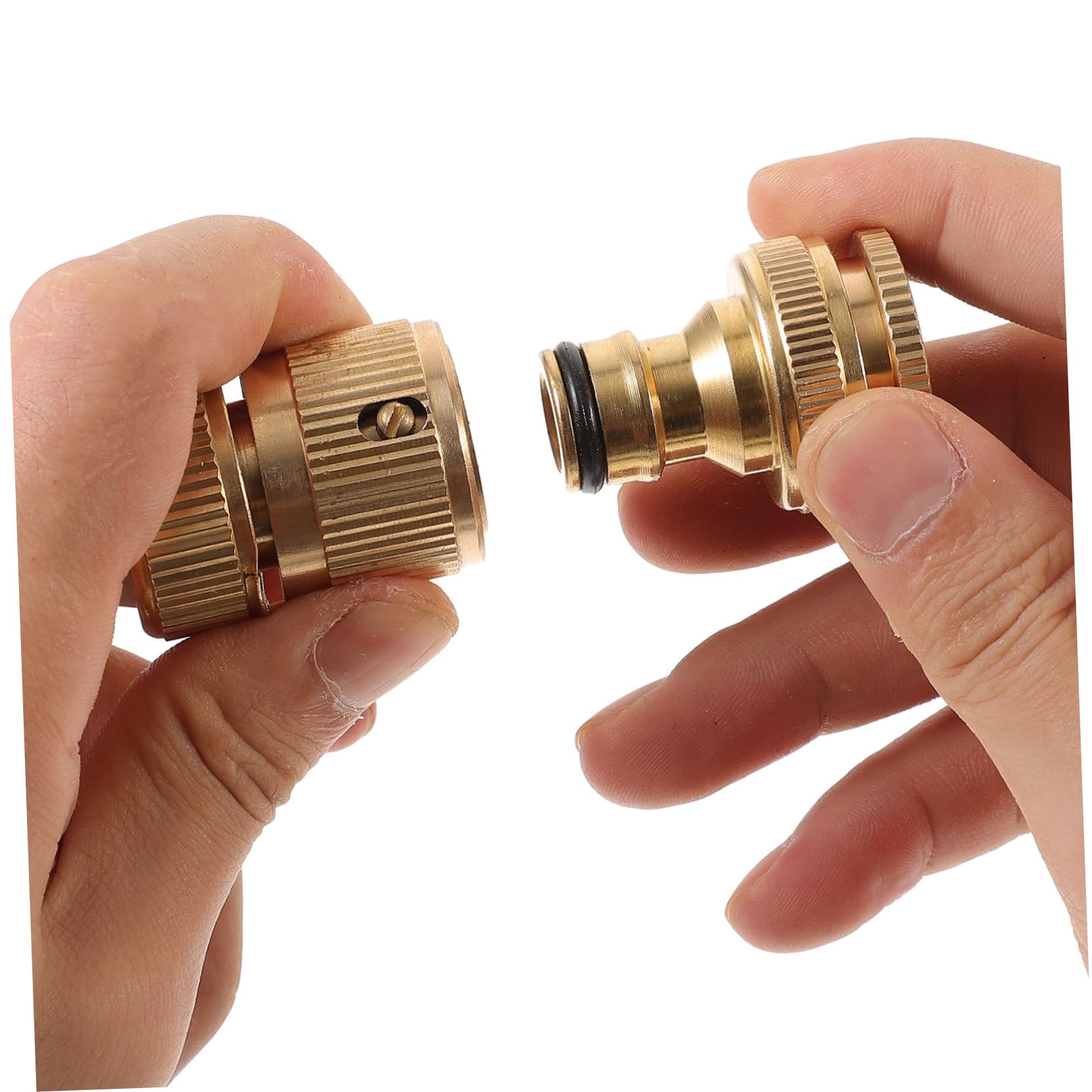 Luxshiny 4paia Raccordo Rapido Per Tubo Da Giardino Connettore Facile Da Installare Per Irrigazione e Lavaggio Compatibile Con Tubo e Idropulitrice
