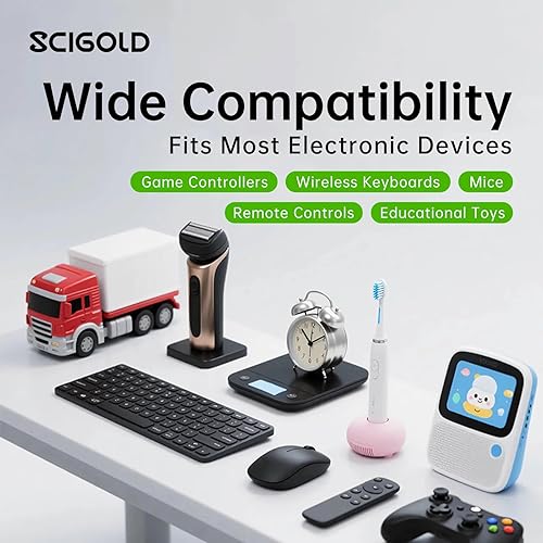 Miniatura 7 de Baterías AA recargables, paquete de 8 baterías recargables de baja autodescarga de 1.2 V, 2600 mAh de alta capacidad, NiMH, baterías dobles A,