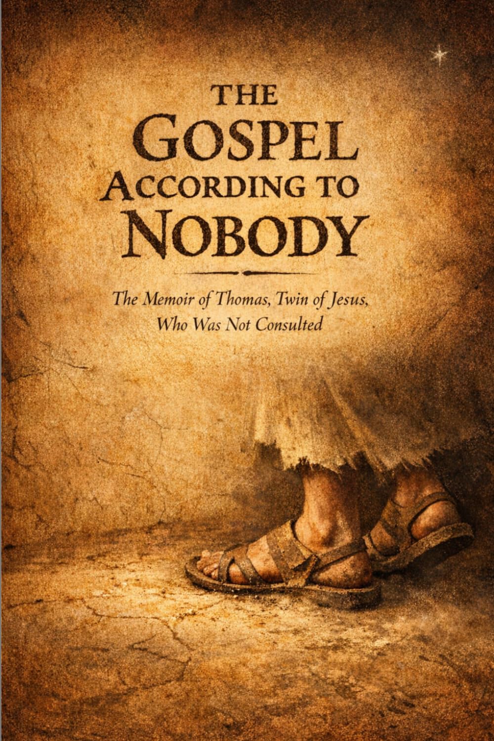 THE GOSPEL ACCORDING TO NOBODY: The Memoir of Thomas, Twin of Jesus, Who Was Not Consulted