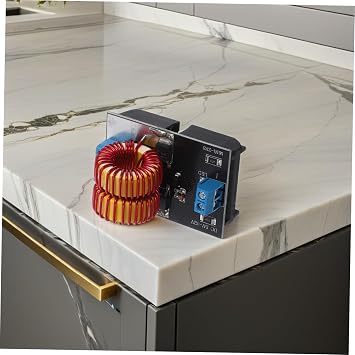 Gadpiparty Heating Plate Module Low Voltage Heating Module with Coil Induction Furnace Induction Power Supply Module for Heating Low Voltage Heating Power Supply Module Iron
