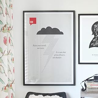 Poster Quote, Literary Quote, Art Print, Minimalist Poster, Quote, Illustration, Minimalist Quotation Print - Rumi