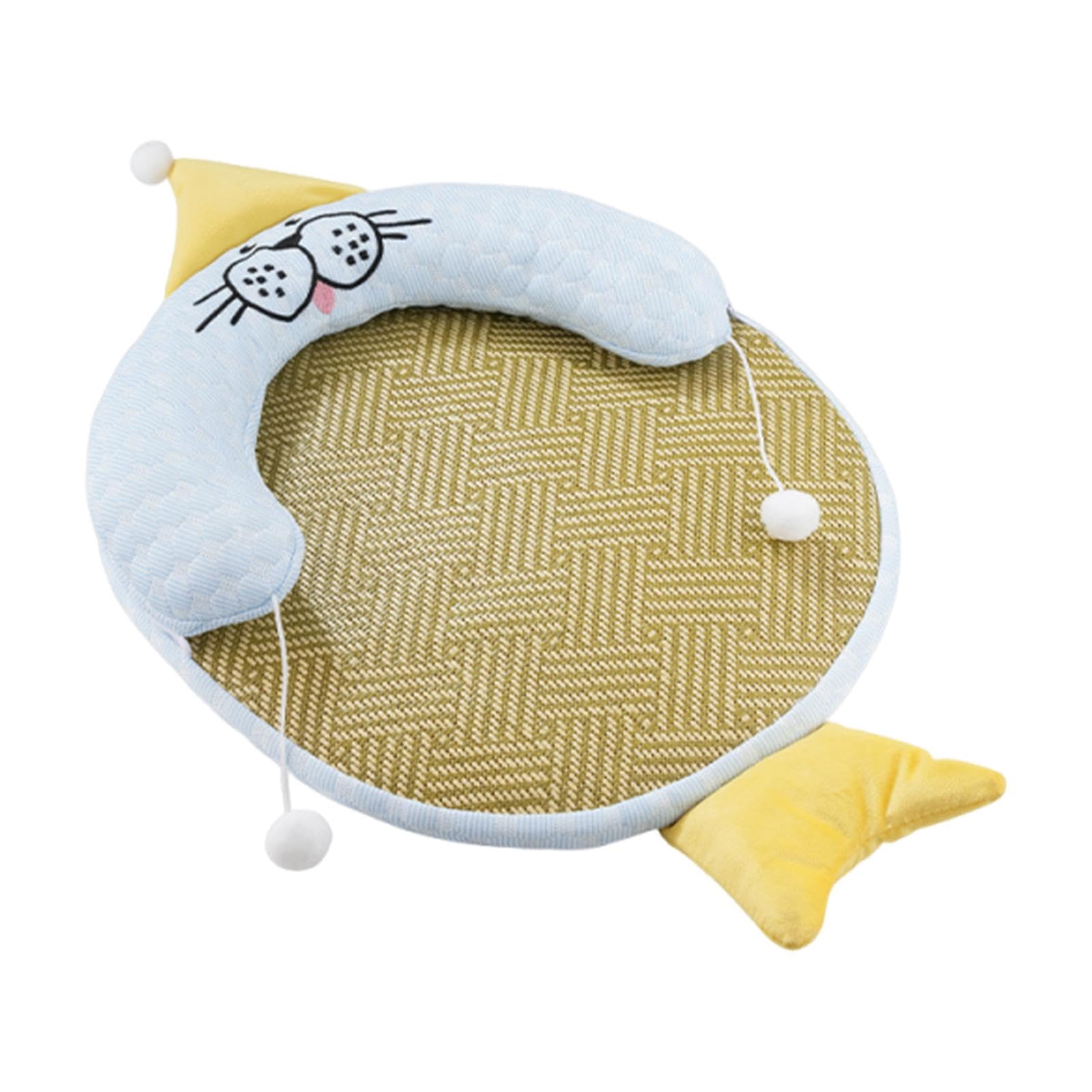 Panier pour chat et chien frais léger idéal pour les siestes d'été au salon