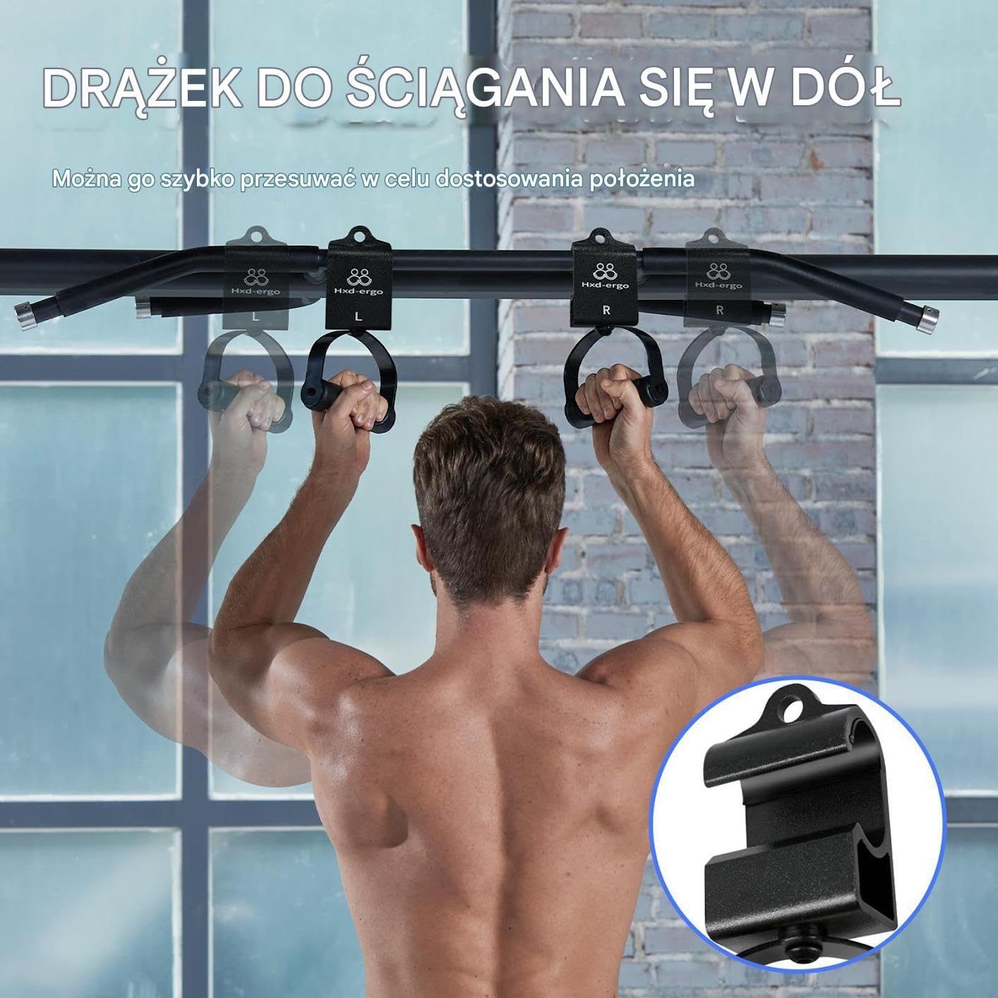 Uchwyty Do Ćwiczeń Na Siłowni 1 Para Antypoślizgowych Akcesoriów Fitness | Uchwyty Chwytowe Do Domowego Fitness Dla Sportowców Kobiet Mężczyzn Dorosłych Nastolatków Drążek Do Podciągania Bloczek