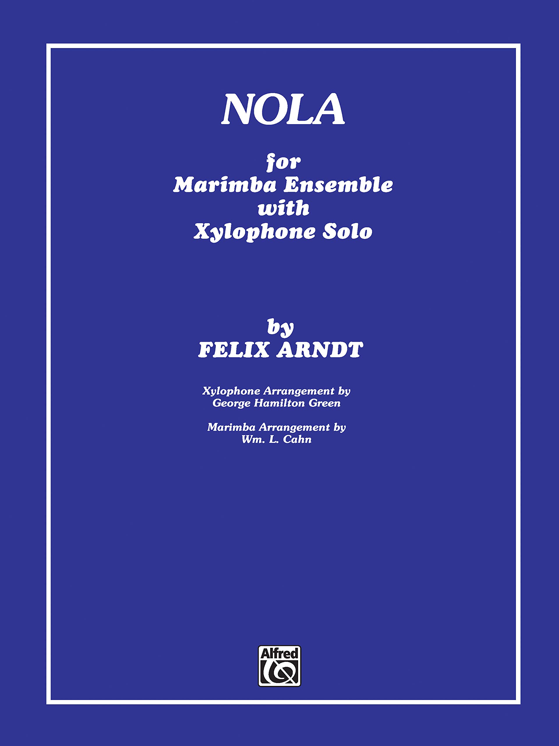 Nola: For Marimba Ensemble with Xylophone Solo (5 Players), Parts