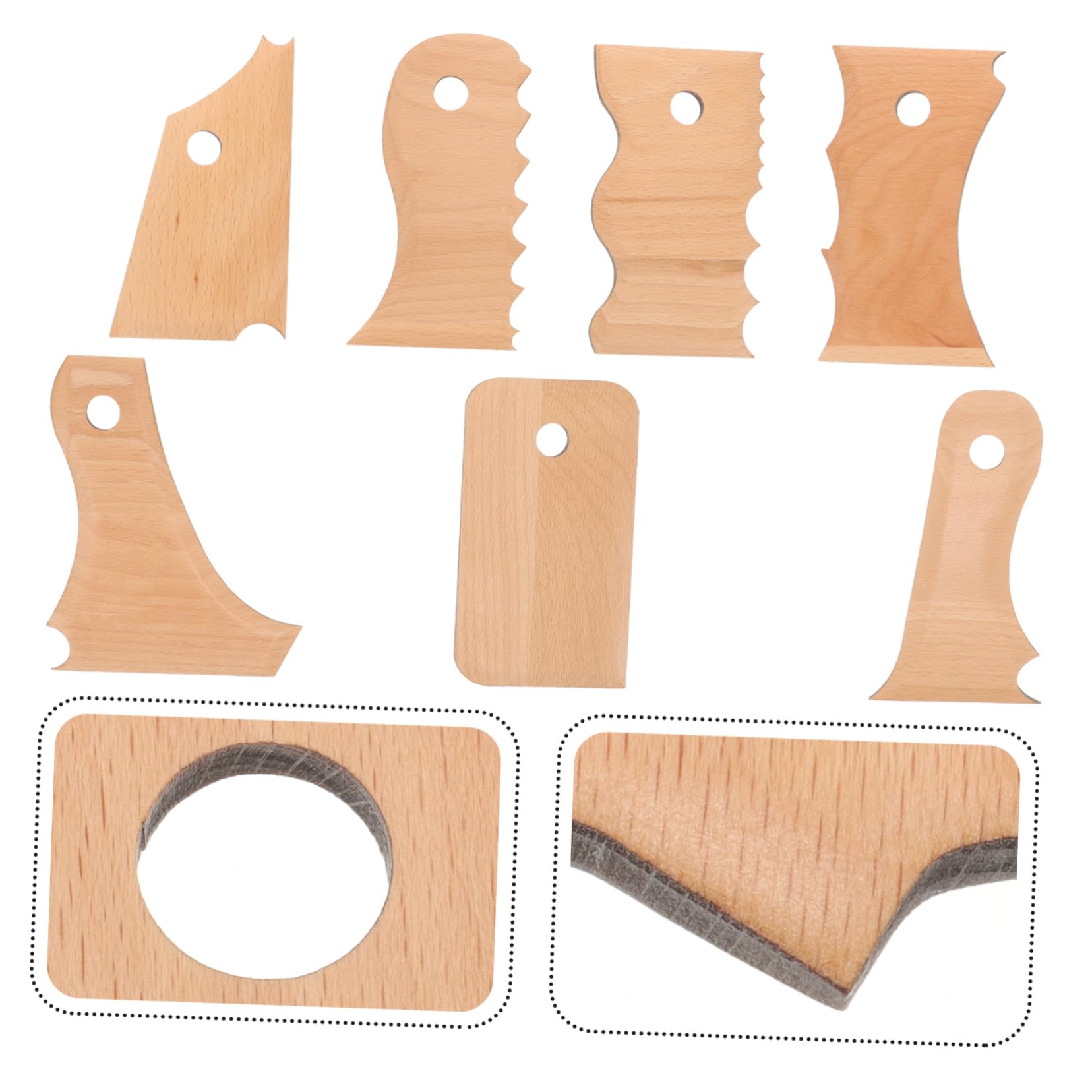 VILLCASE 35pièces Outils De Sculpture pour Modelage Et Finition De Poterie Outils De Grattage Mesure pour Artistes Et