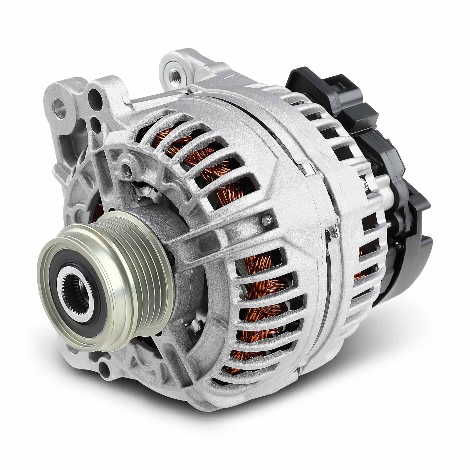 Frankberg Generatore Alternatore Compatibile con Golf IV 1J1 1.6L Golf IV 1J1 1.9L A3 8L1 1.6L Transporter V Bus 7EB 7EJ 7HB 7HJ 1.9L A3 8L1 1.8L Replace# 028903029E