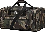 Sports Duffel sac 20 inch pour Gym Voyage, Noir 40L, Multi poche, Sac àuffle de semaine, Voyage, entraînement, formation