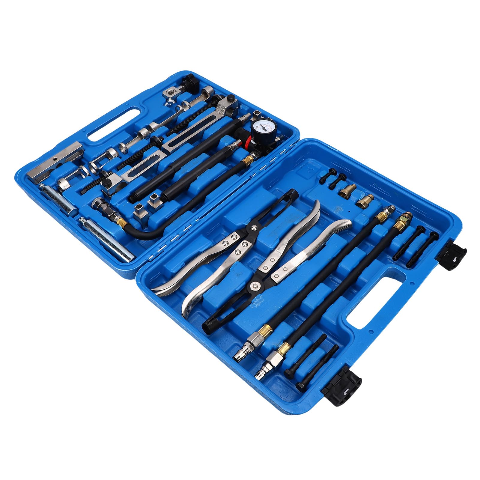 Set di Strumenti per la Rimozione del Compressore della Molla della Valvola Ad Alta Durezza Kit di Strumenti Multifunzionali per Valvole del Motore per la Maggior Parte delle Auto