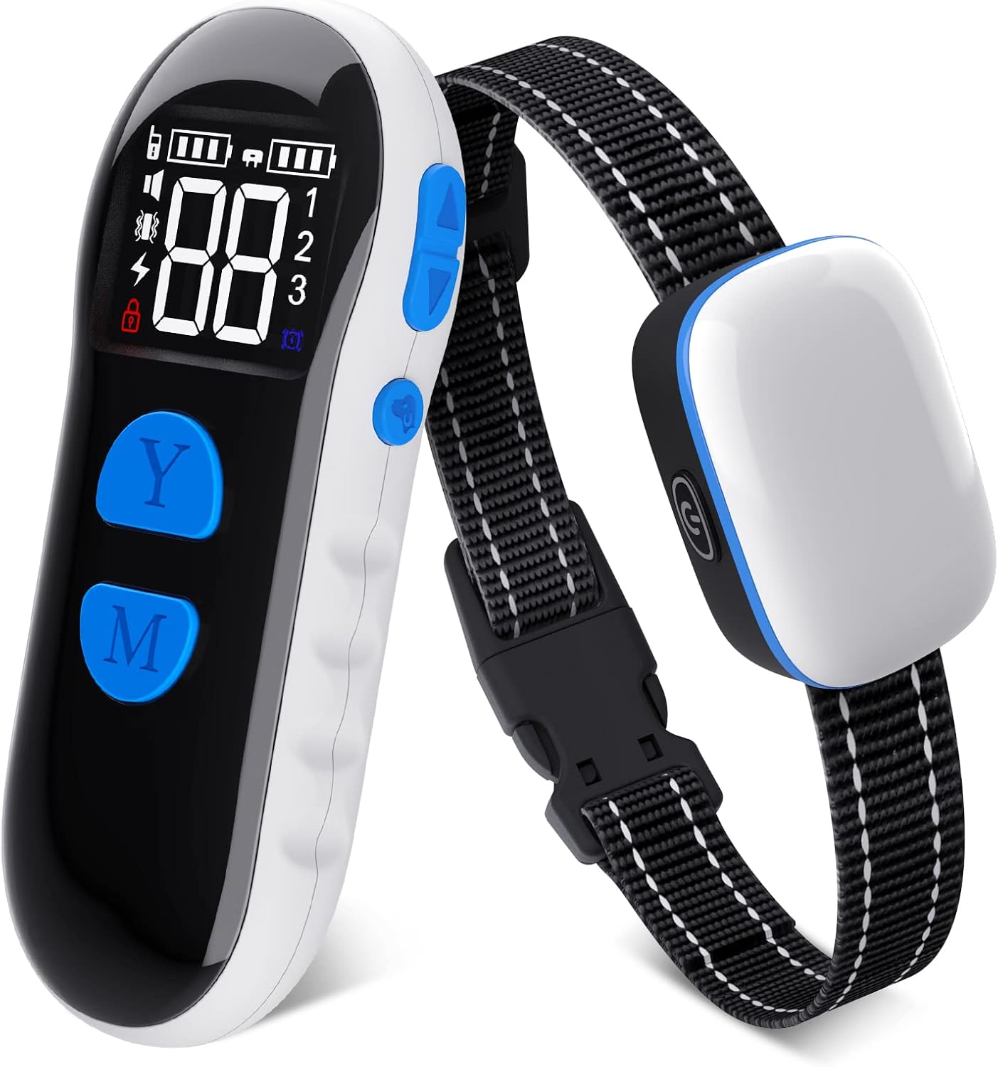 MASBRILL Dog Shock Collar with Remote2600Ft Dog Shock Training Collar