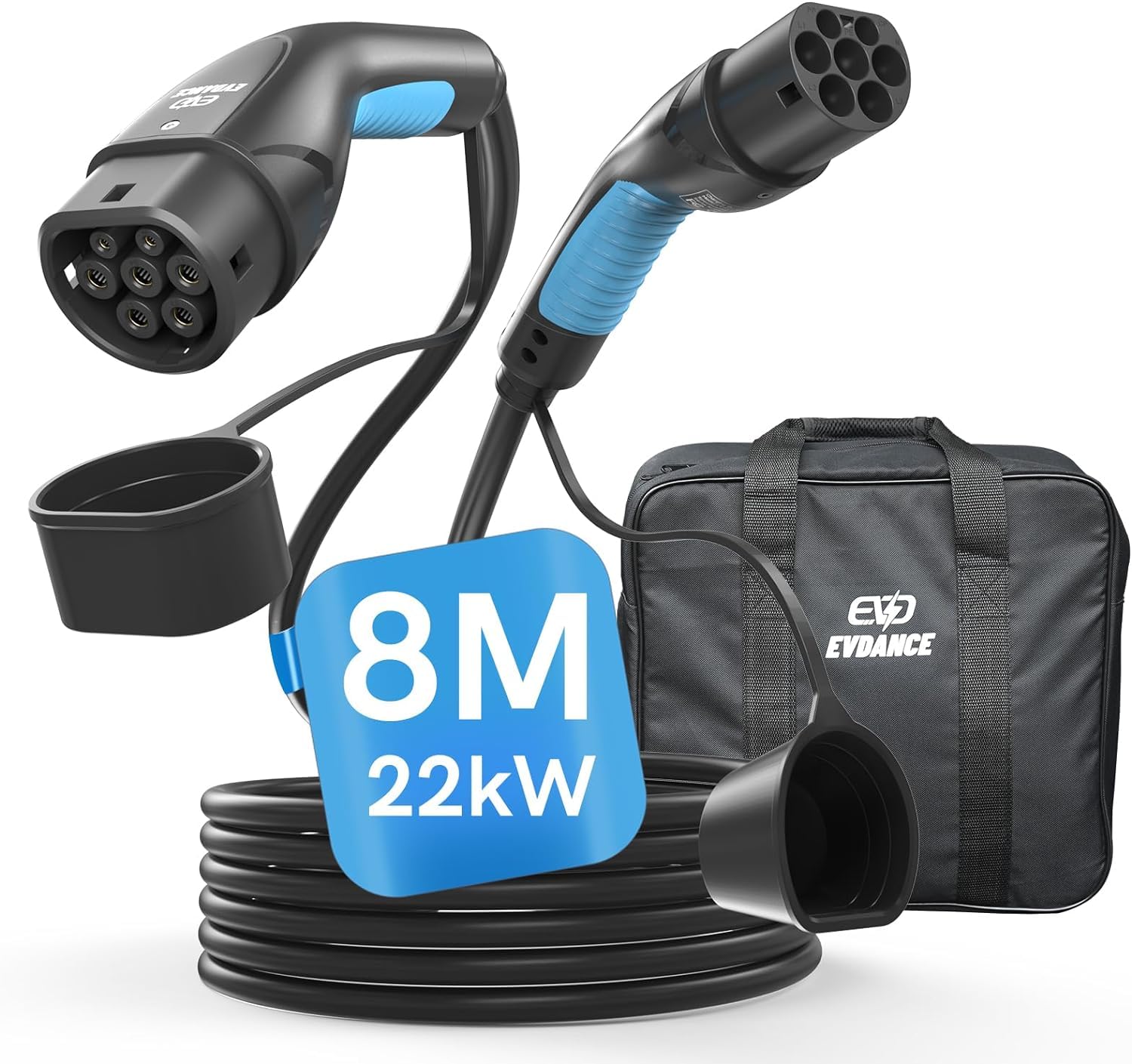 EVDANCE Typ 2 Ladekabel