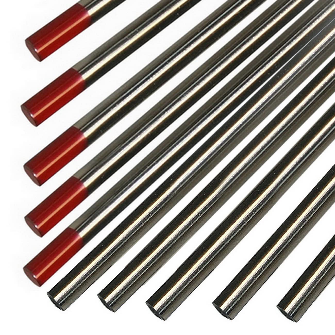 Électrode de tungstène WT20 soudage TIG acier inoxydable et titane 1,6 mm