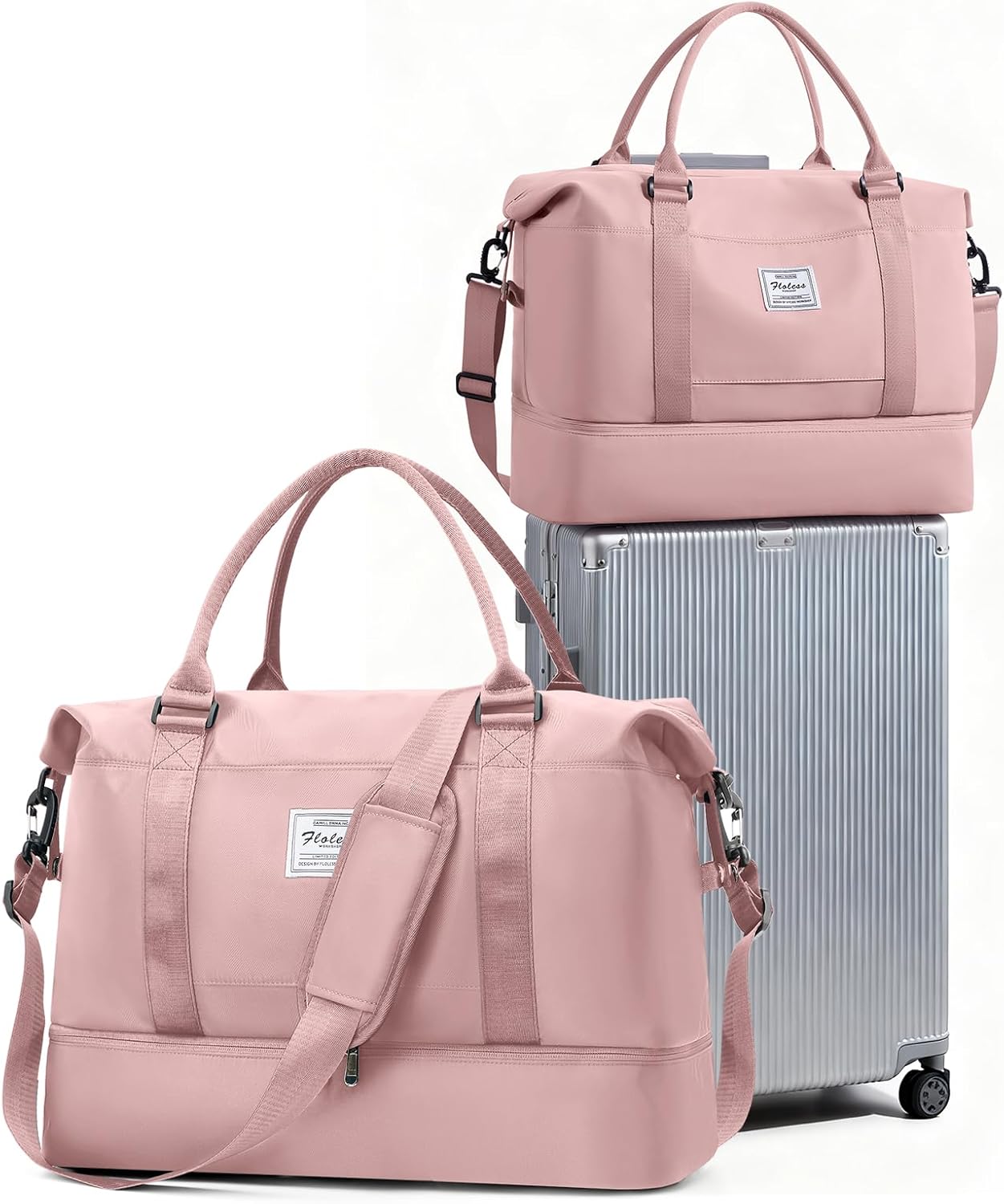 Bolsa De Lona Para Gimnasio De Viaje: Bolsas De Fin De Semana Para Mujeres, Bolsa De Mano Para Pasar La Noche, Bolsa De Hombro Deportiva Para Hospital | Bodega Aurrera En Línea