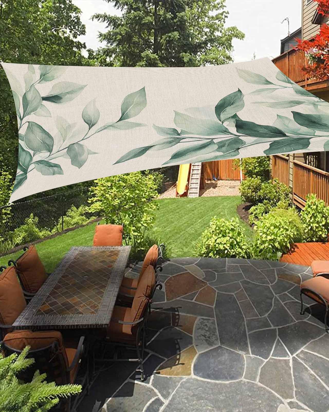 16　Sunshine leaves Amazon.com : Summer Leaves Sun Shade Sail Outdoor 12'x16